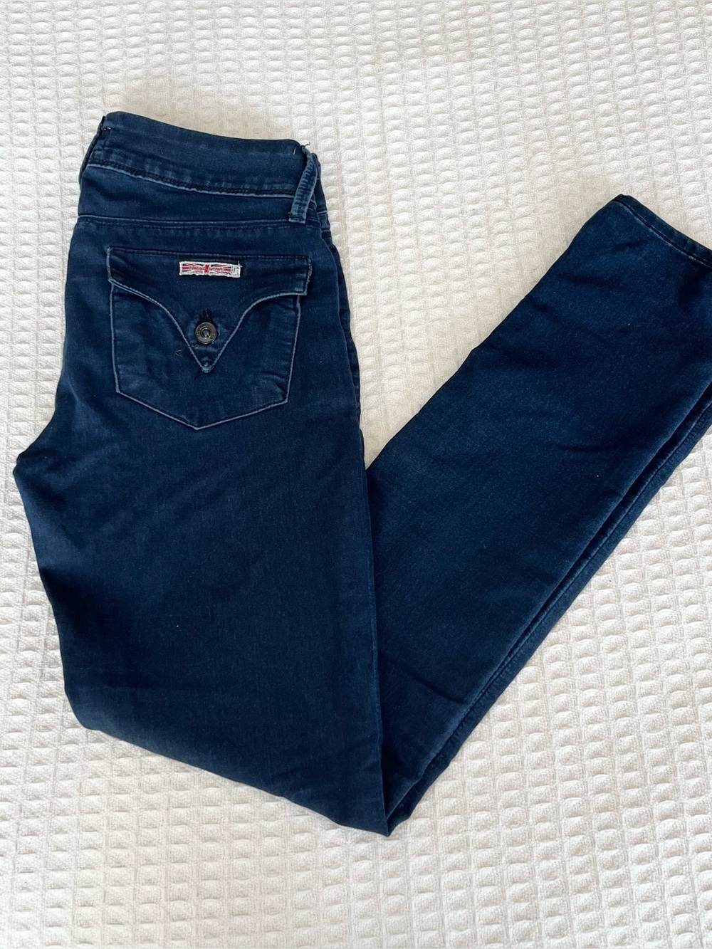 Hudson Jeans Women’s Skinny Dark Navy Stretch Jeans size 27